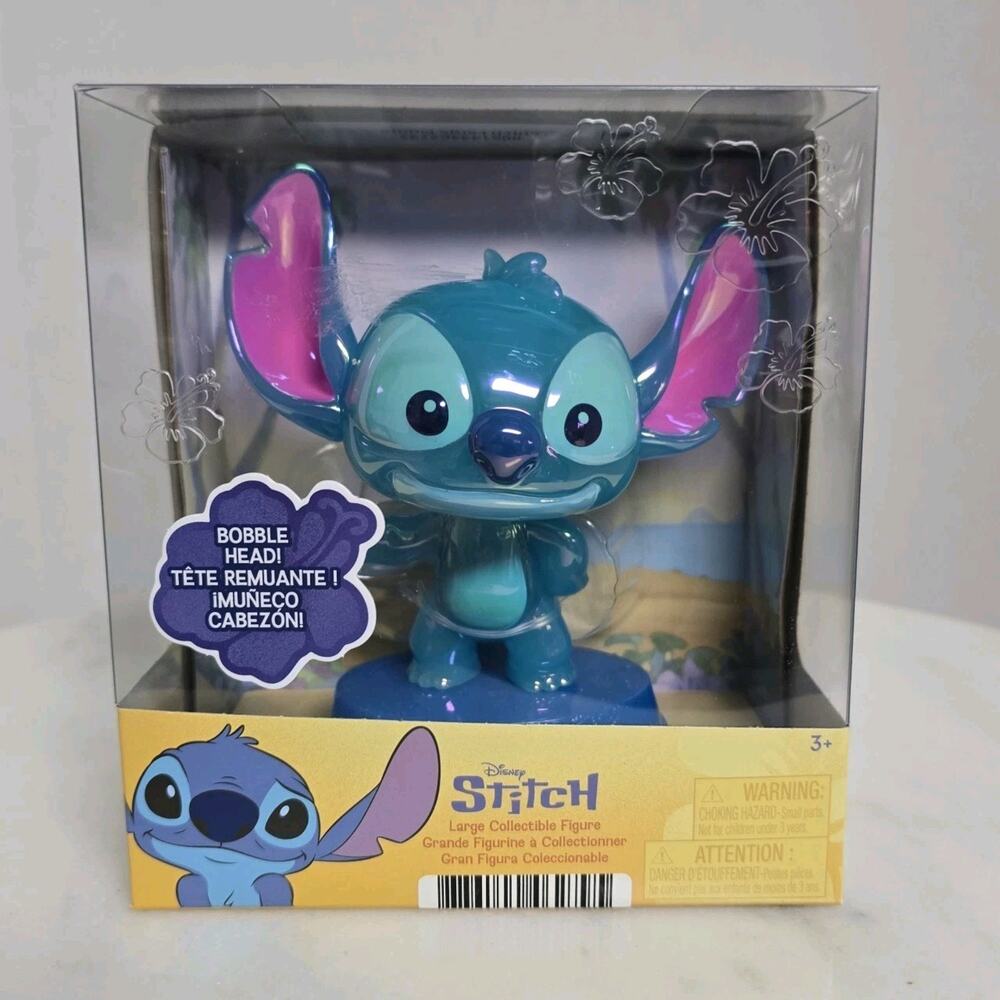Just Play Disney Stitch Collectible Stitch 5 Inch Figure Bobblehead New For 2025